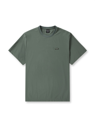 Essential Woven Short Sleeve Shirts D.Khaki