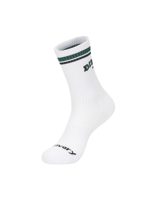 Stripe High Socks Off White