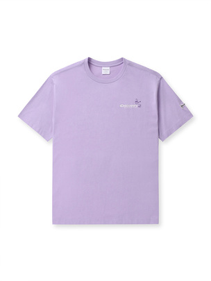 Kinzo Varsity Picnic Graphic T-Shirt D.Violet