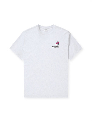 Picnic Graphic T-Shirt L.Melange Grey