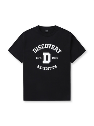 Varsity Big-Logo T-Shirt Black
