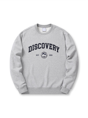 Varsity Graphic Sweatshirt Melange Grey