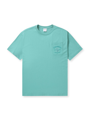 Varsity Pocket T-Shirt Green