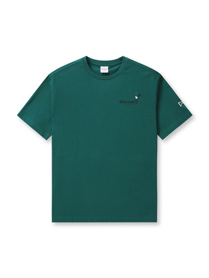 Kinzo Varsity Tennis Graphic T-Shirt L.Turquoise