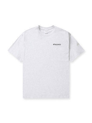 Overfit T-Shirt L.Melange Grey
