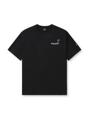 Kinzo Varsity Campus Graphic T-Shirt Black