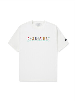 Main Crew Outdoor Typographic T-Shirts Off White
