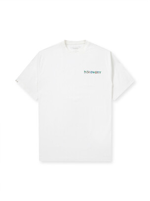 Athleisure Typo Graphic T-Shirts Off White