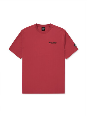 Main Crew Outdoor Forest Graphic T-Shirts Red