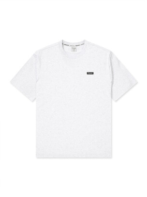 Small Logo T-Shirts L.Melange Grey