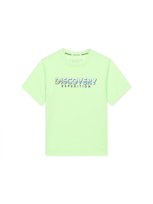 [KIDS] Logo Graphic Water T-Shirt Neon Mint
