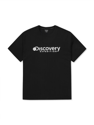 Men`S LOGAN Big Logo T-Shirts Black