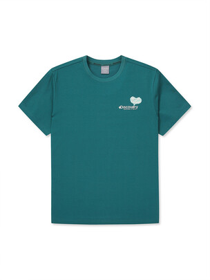 Small Graphic Short Sleeve T-Shirts D.Turquoise