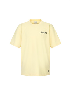 Overfit Small Logo Water T-Shirts D.Cream