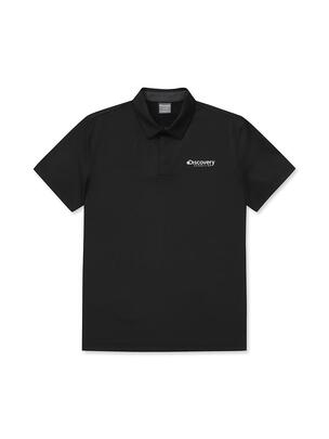 Basic Collar T-Shirts Black